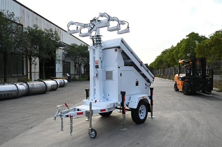 Mobile Solar Light Tower